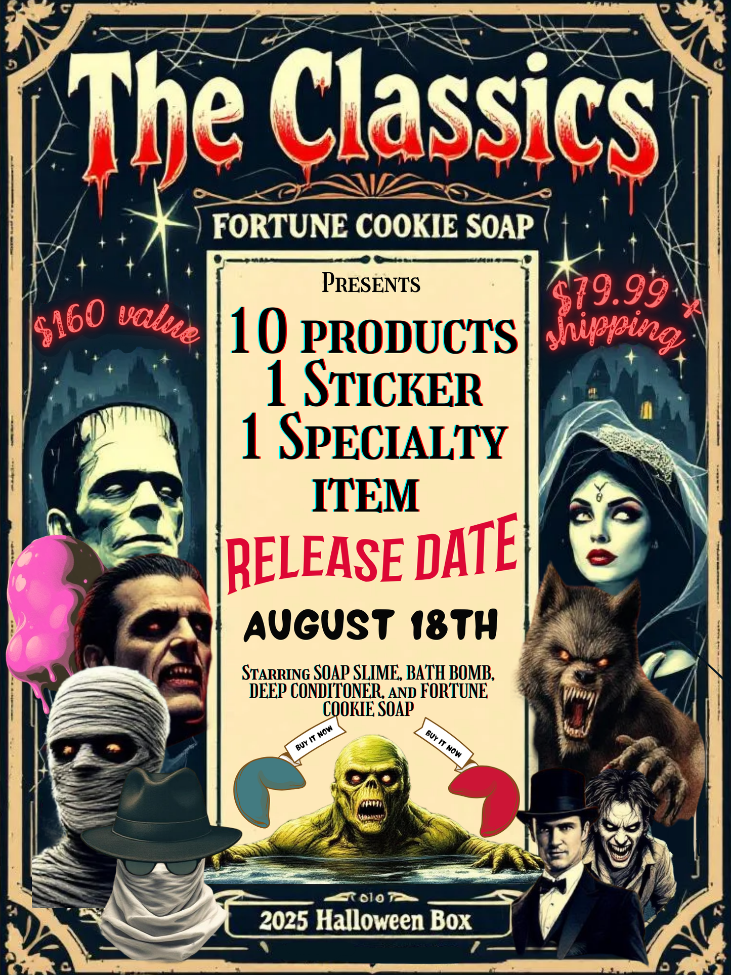 THE CLASSICS 2025 Halloween Box