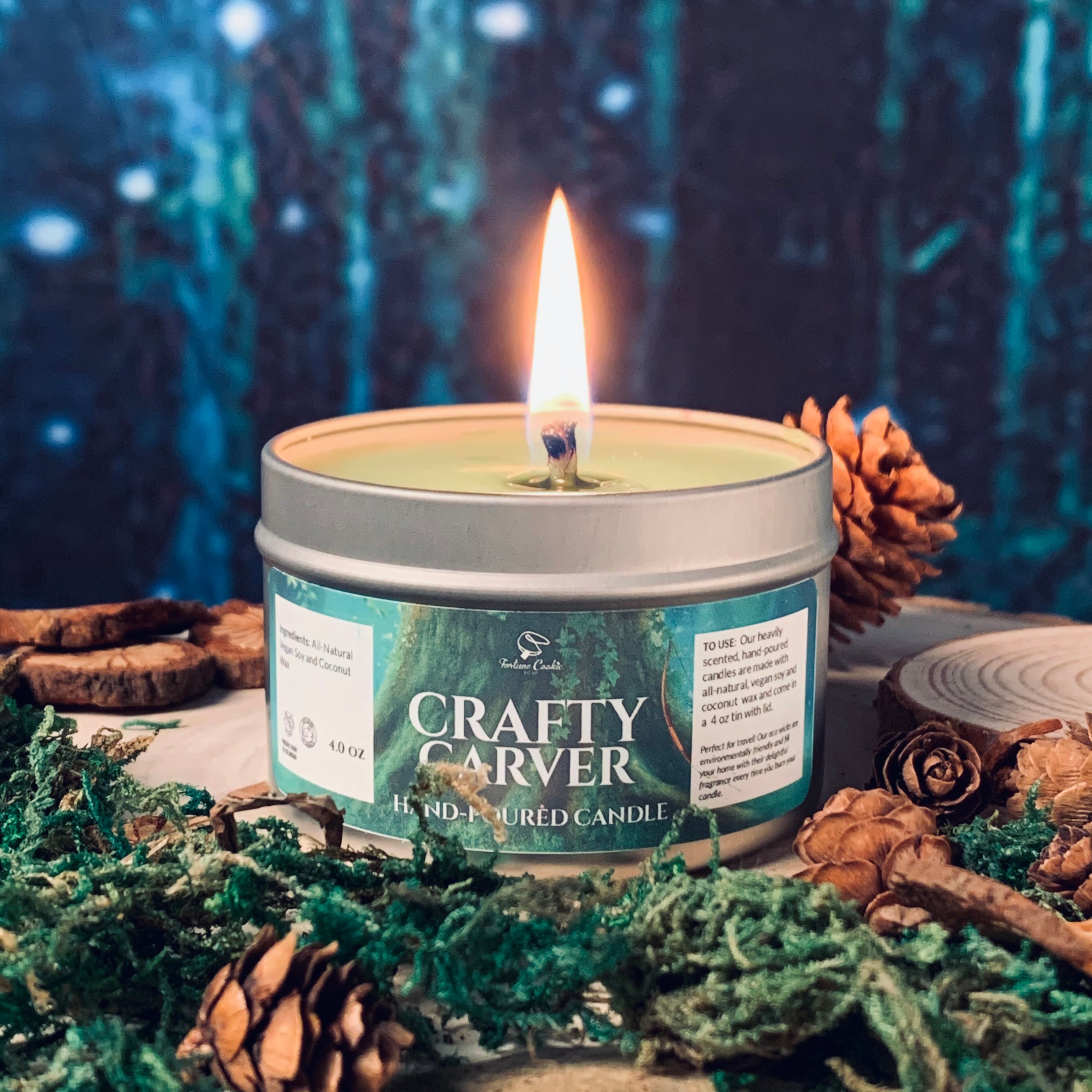 CRAFTY CARVER Candle