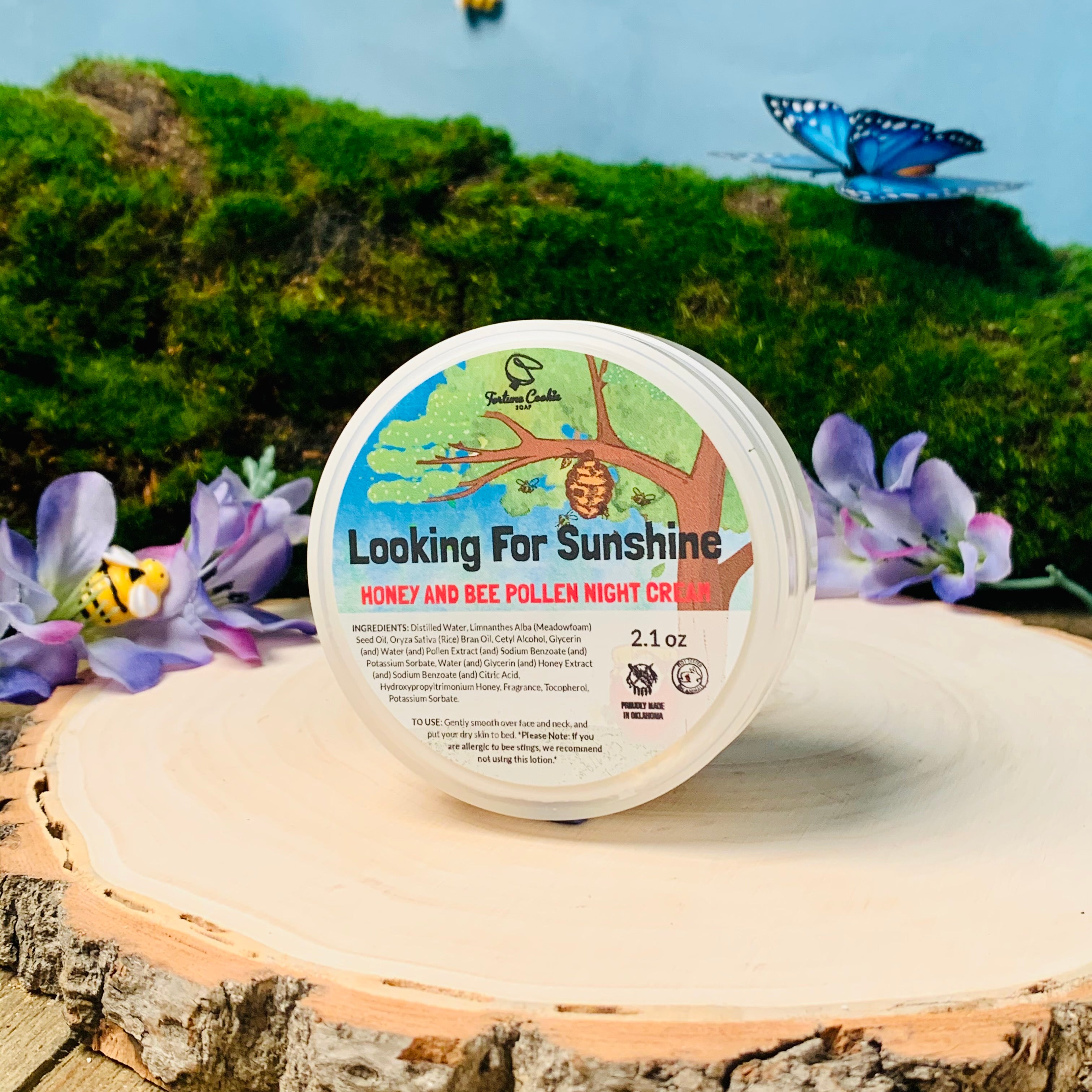 LOOKING FOR SUNSHINE Honey and Bee Pollen Night Cream