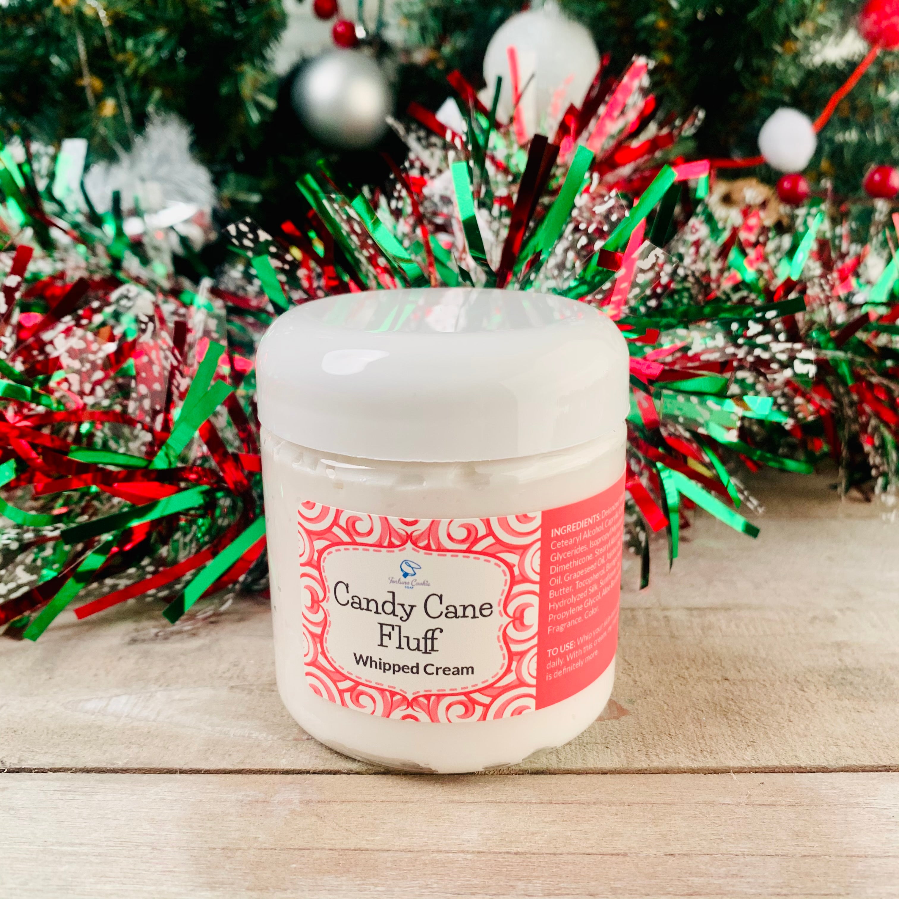 CANDY CANE FLUFF Whipped Cream