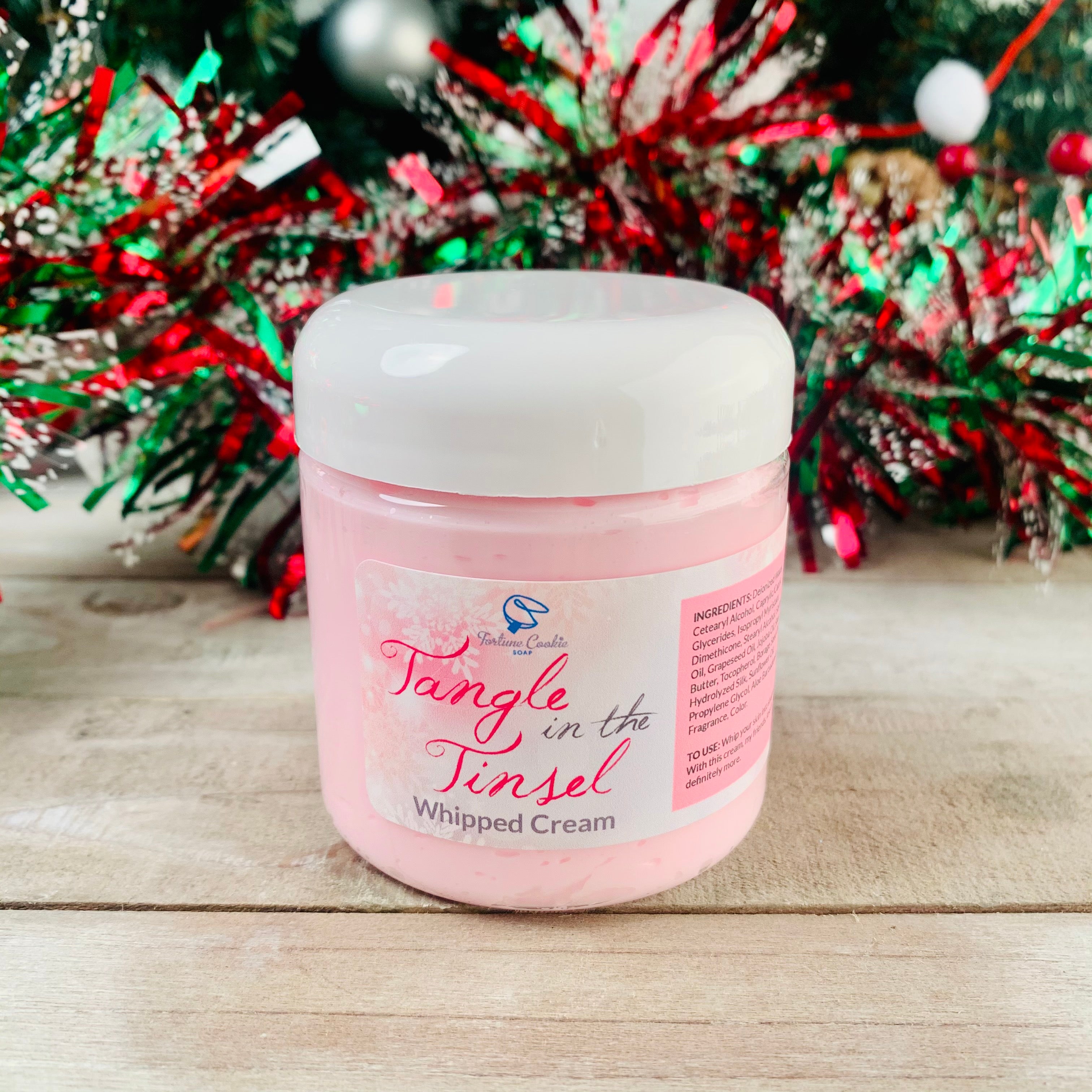 TANGLE IN THE TINSEL Whipped Cream
