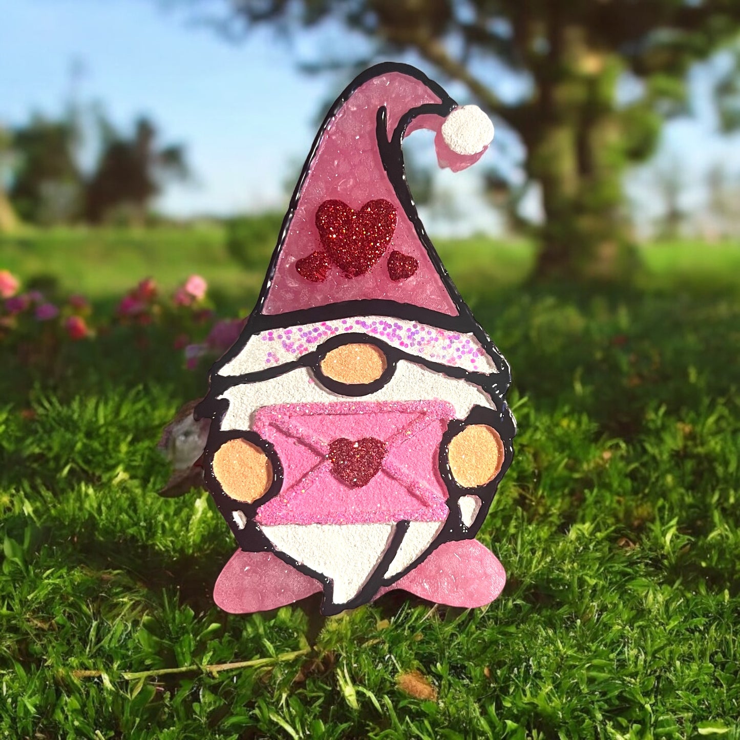 Valentine Gnome Car Freshie