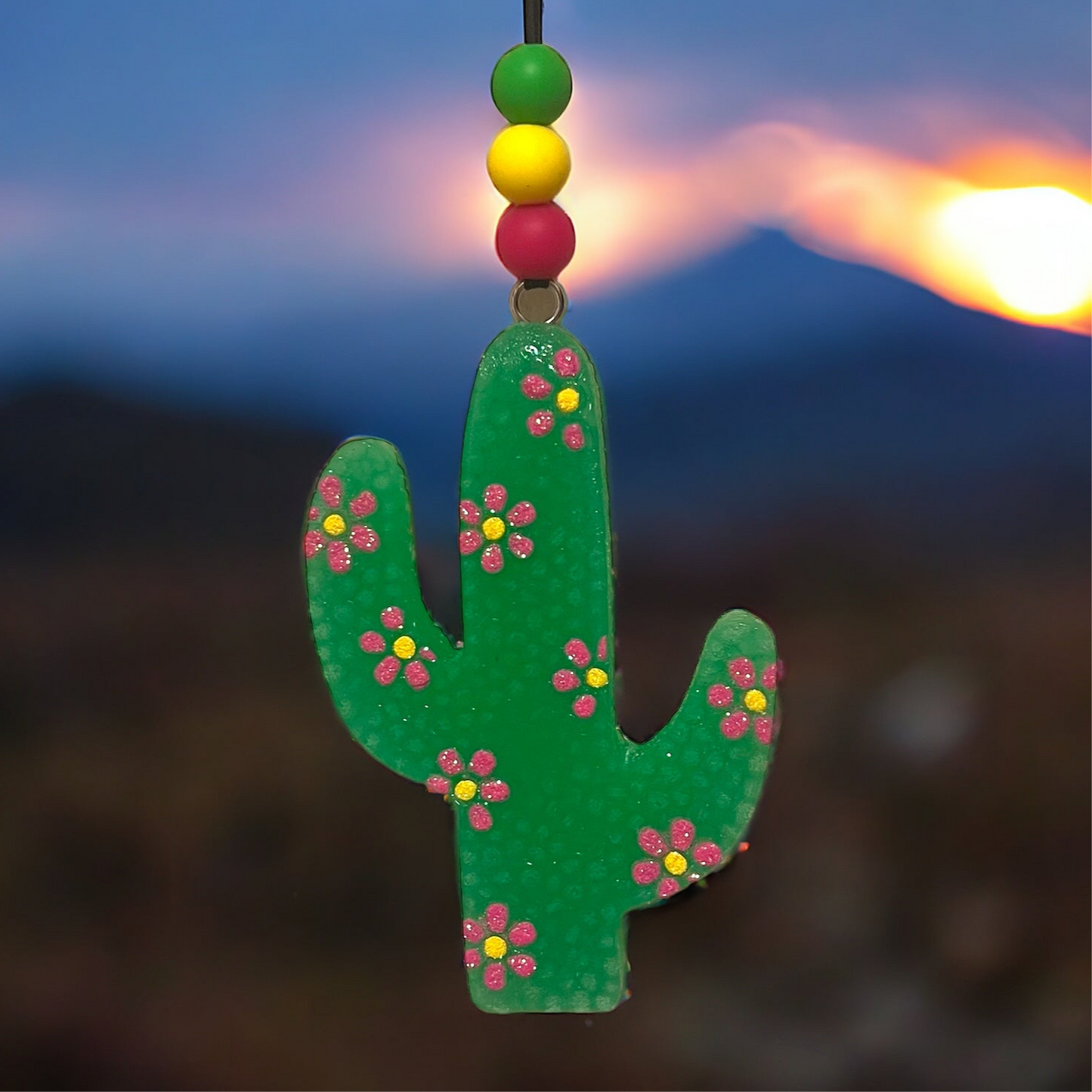 Cactus Car Freshie