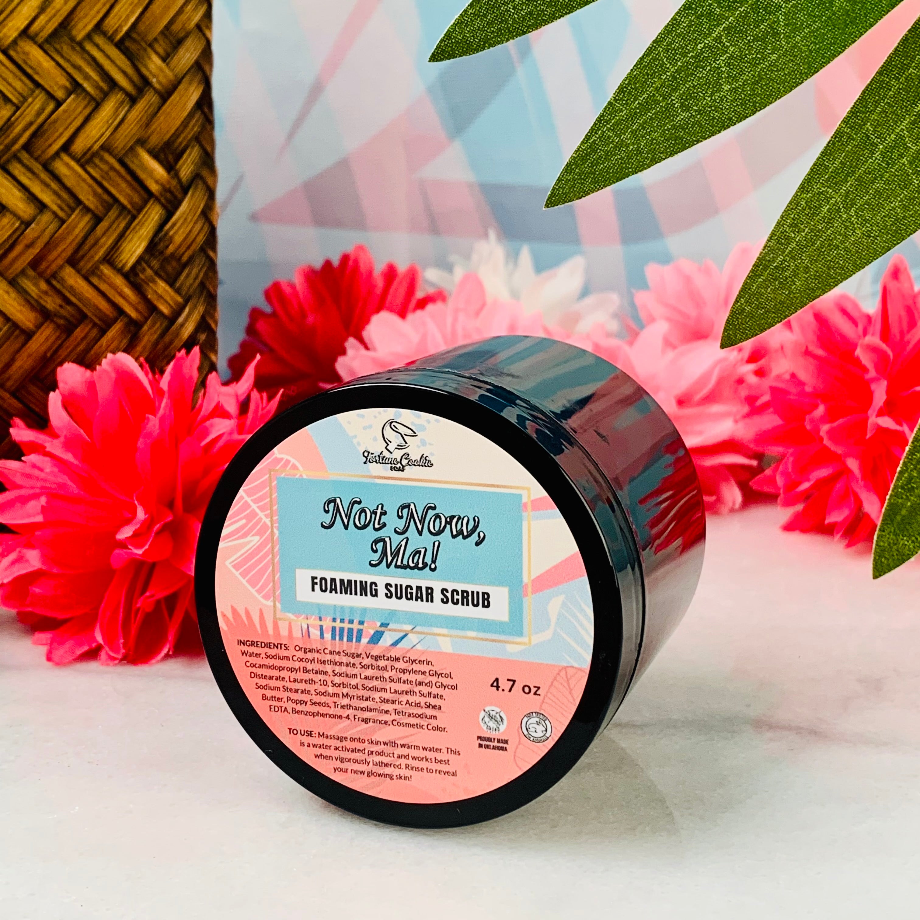 NOT NOW, MA! Foaming Sugar Scrub