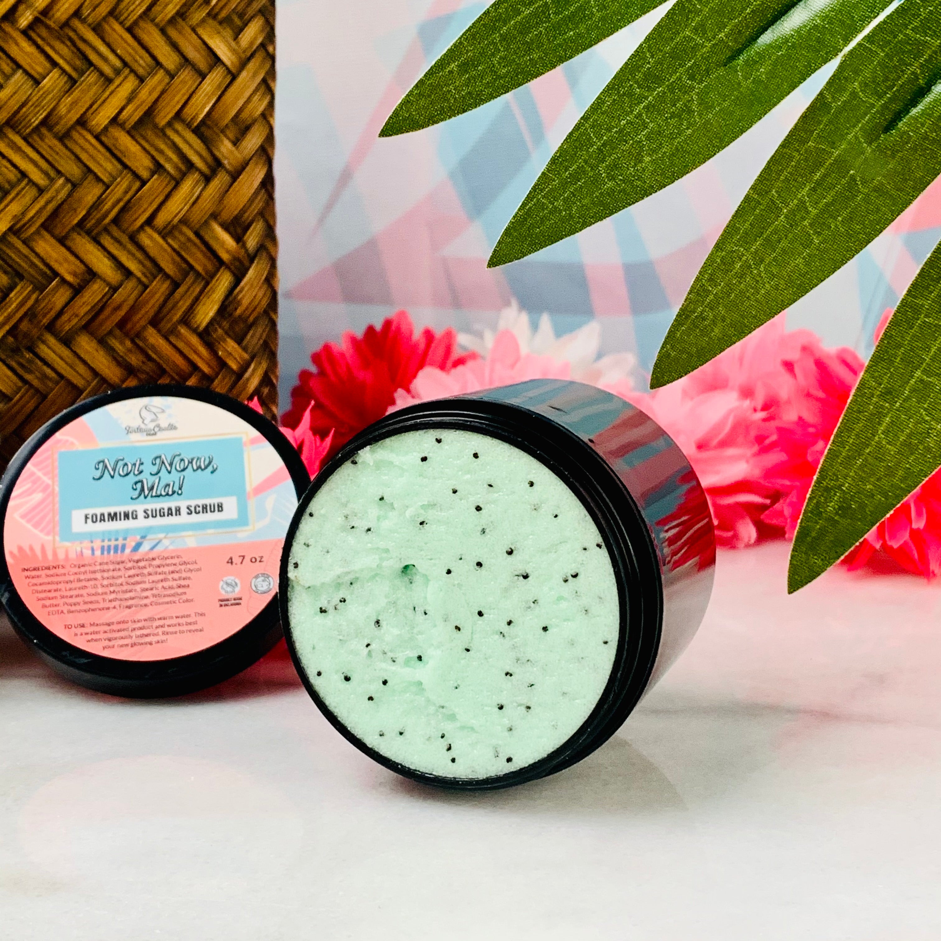 NOT NOW, MA! Foaming Sugar Scrub