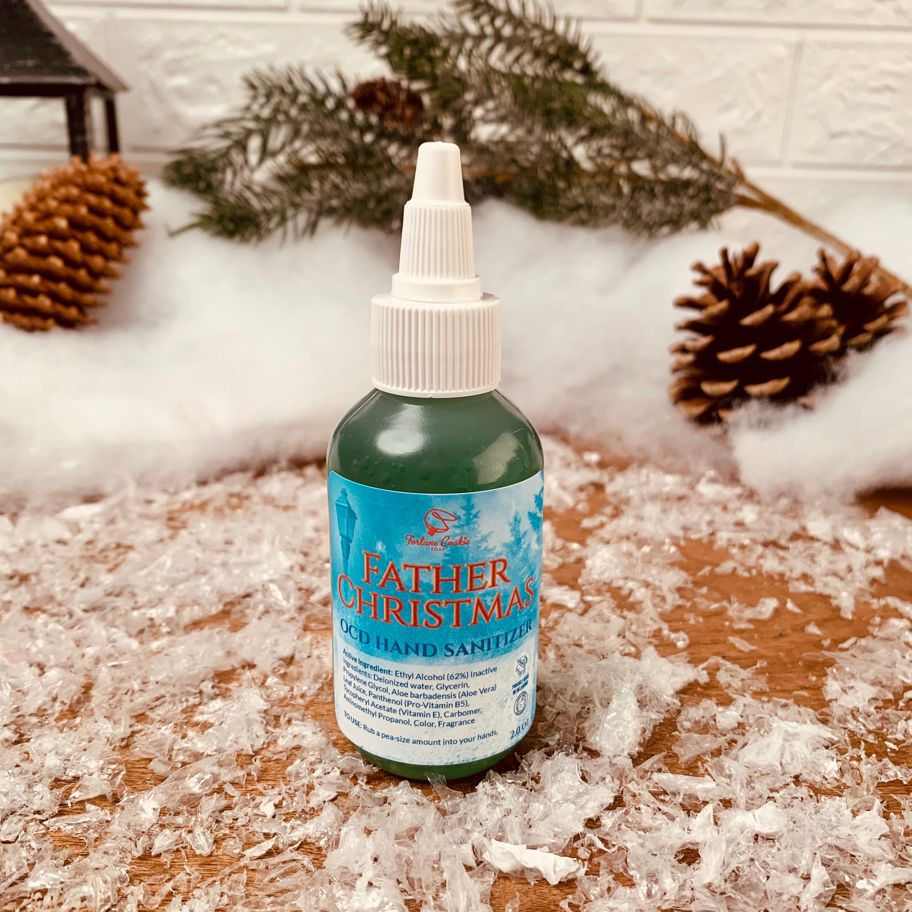 FATHER CHRISTMAS OCD Hand Sanitizer