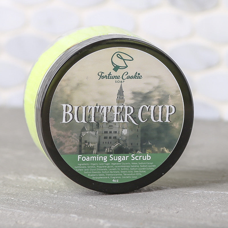 BUTTERCUP Foaming Sugar Scrub - Fortune Cookie Soap - 1
