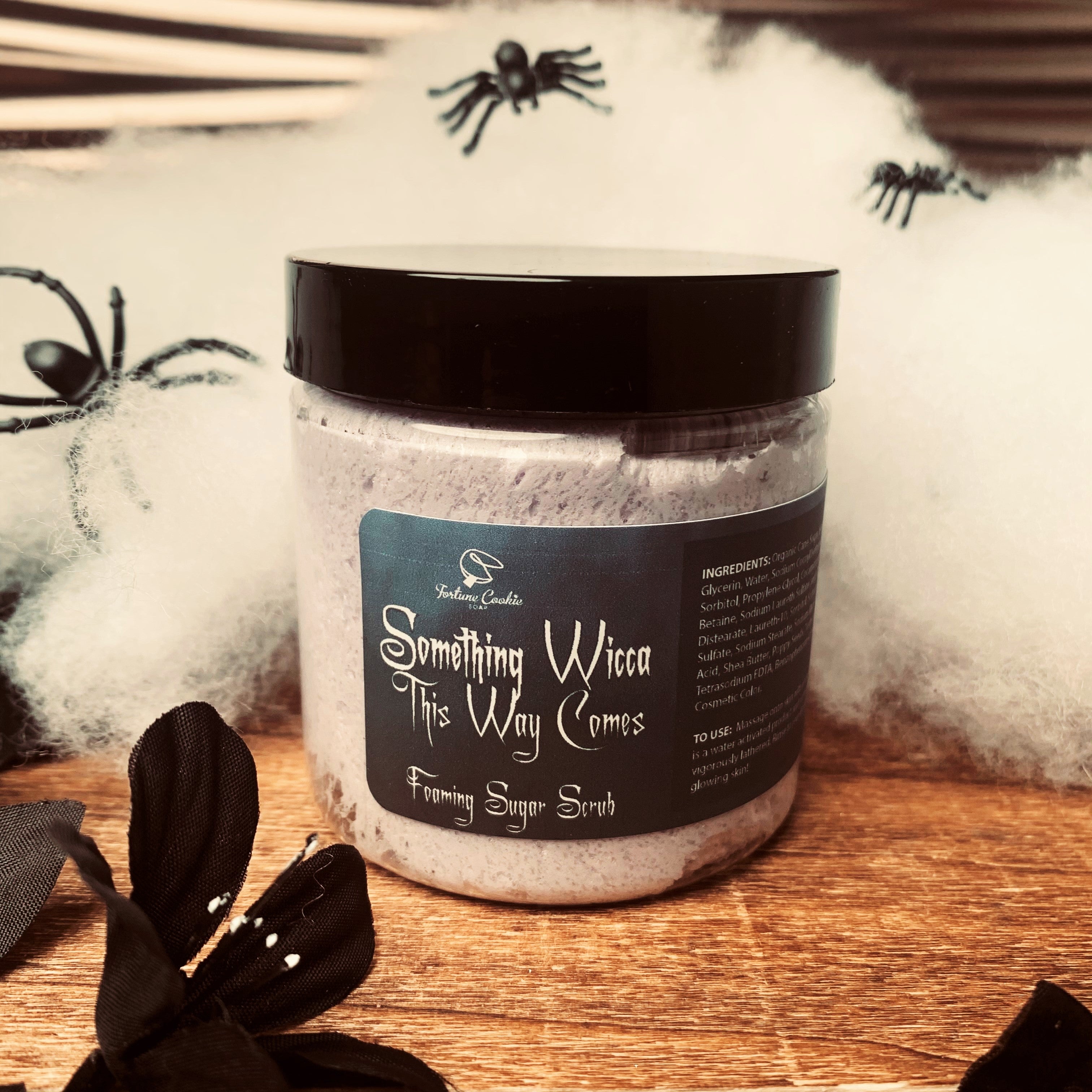 SOMETHING WICCA THIS WAY COMES Foaming Sugar Scrub