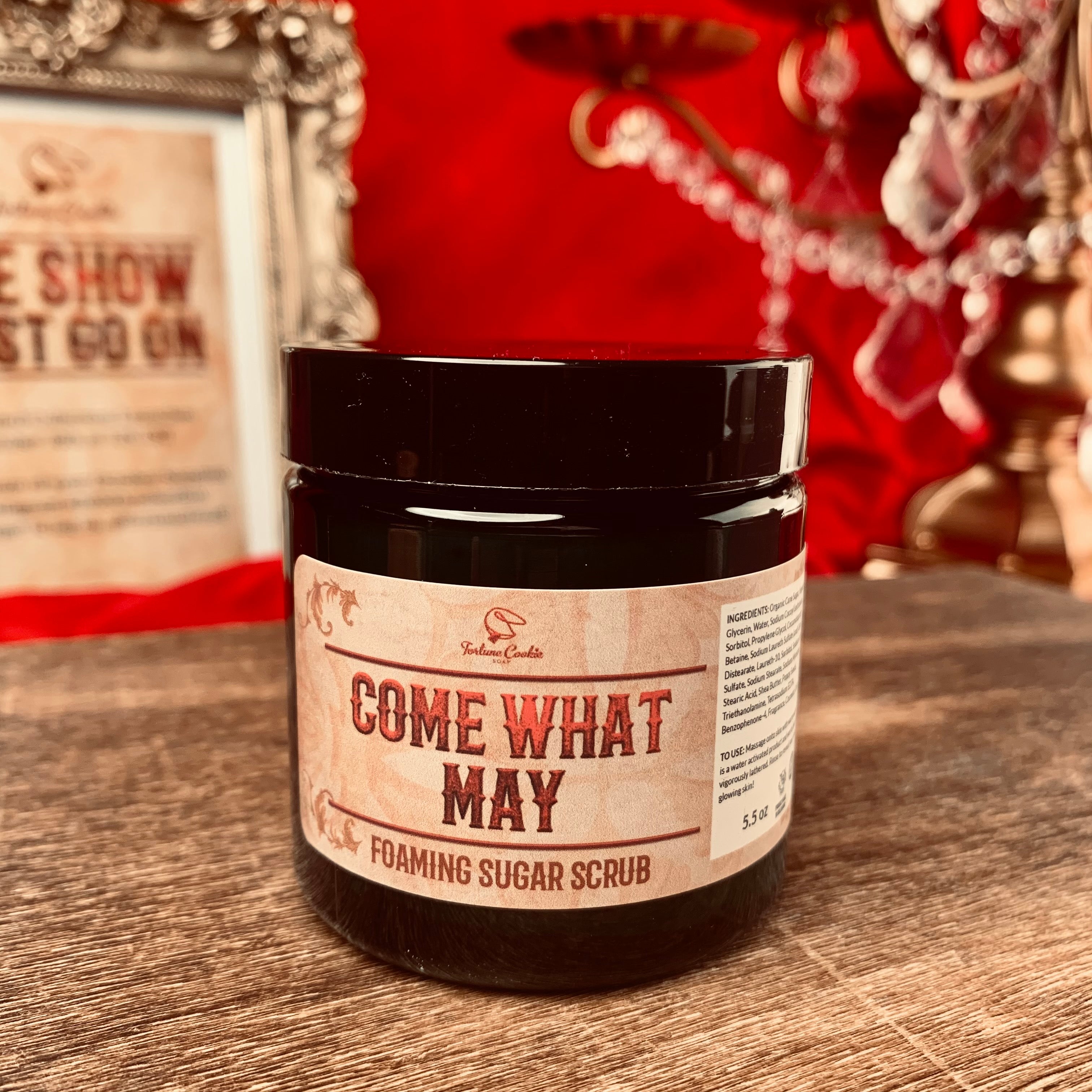 COME WHAT MAY Foaming Sugar Scrub