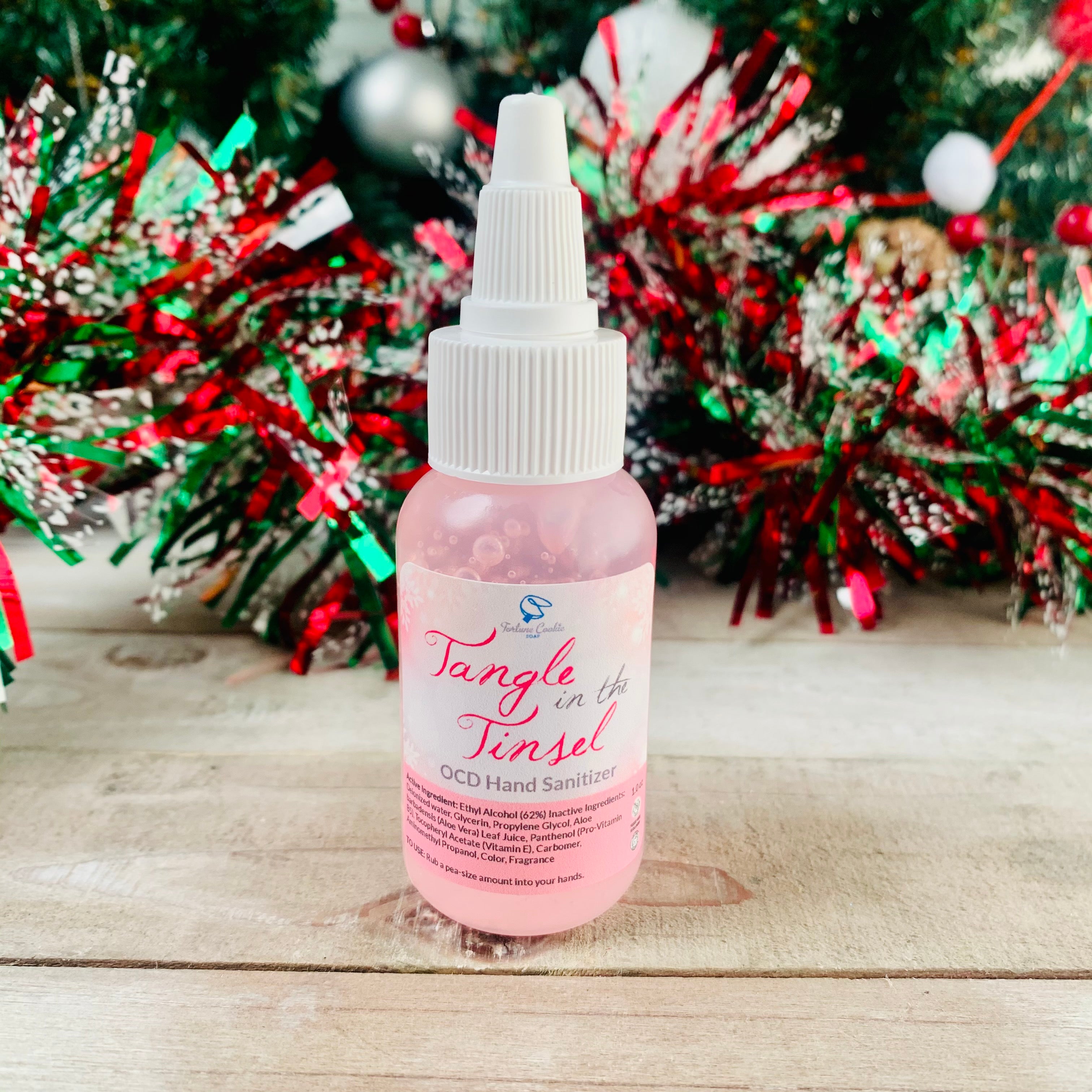 TANGLE IN THE TINSEL OCD Hand Sanitizer