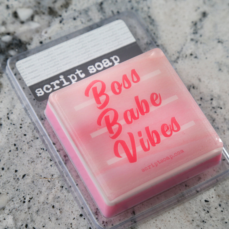 BOSS BABE VIBES Script Soap