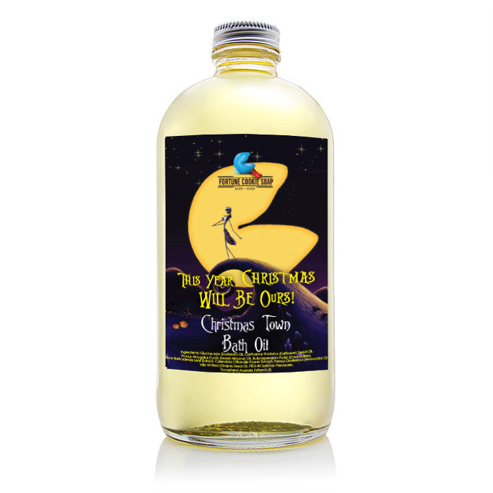 Christmas Town Bath Oil - Fortune Cookie Soap