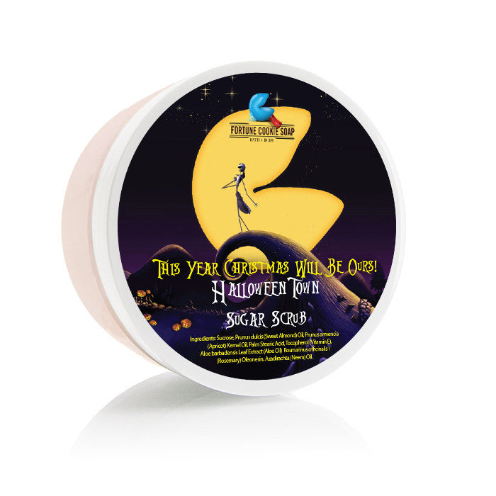 Halloween Town Sugar Scrub - Fortune Cookie Soap