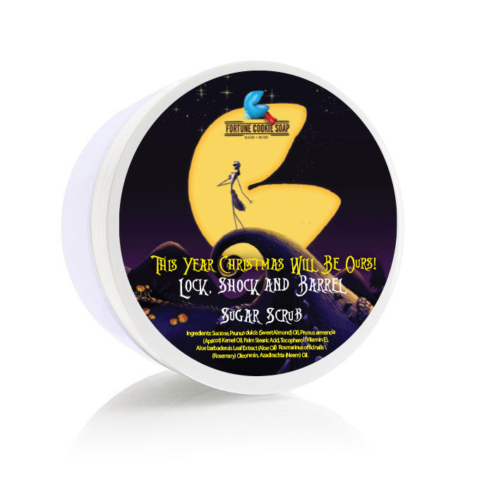 Lock, Shock and Barrel Sugar Scrub - Fortune Cookie Soap