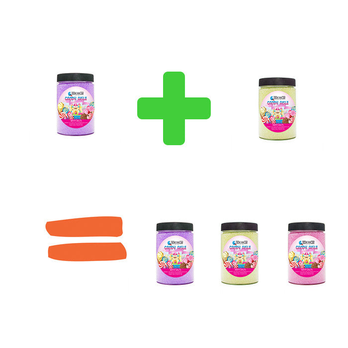 BUY 2 GET 1 FREE Bath Salts - Fortune Cookie Soap