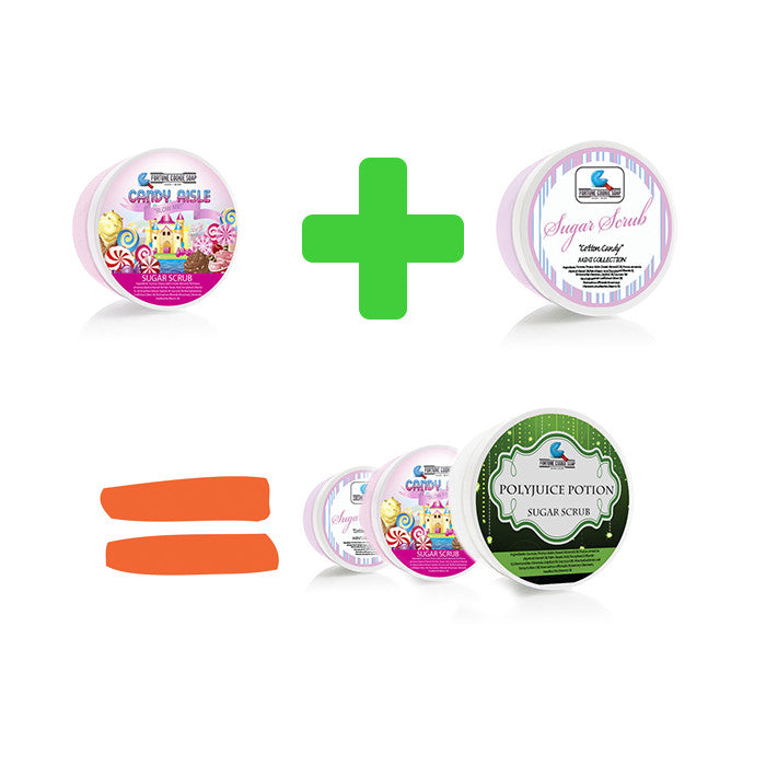 BUY 2 GET 1 FREE "Body Scrubs" - Fortune Cookie Soap