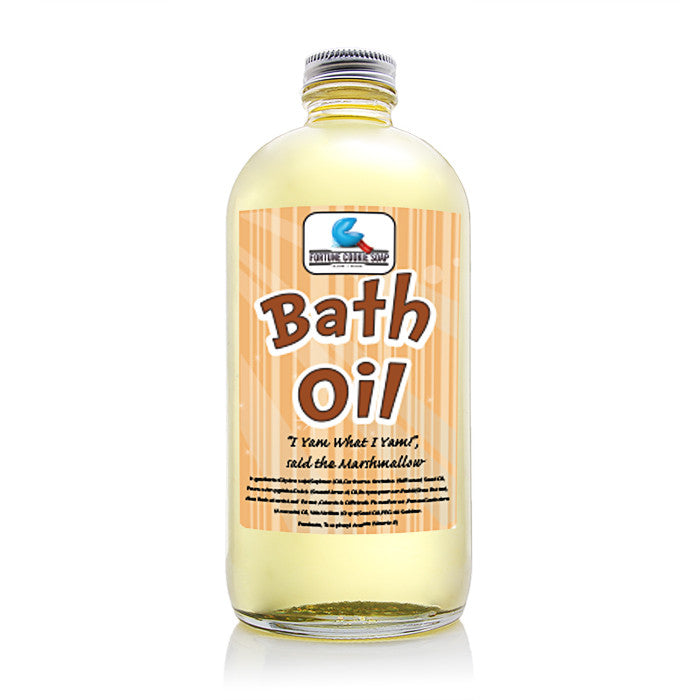 I Yam What I Yam!, said the Marshmallow Bath Oil - Fortune Cookie Soap